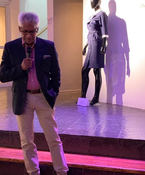 Alain Samy lors d'une intervention publique