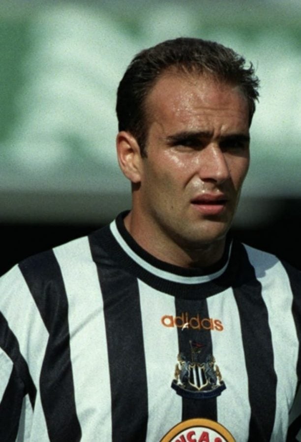 Laurent Charvet sous le maillot de Newcastle