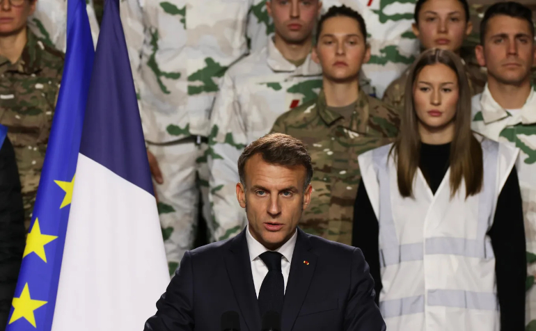 Emmanuel Macron le 27 novembre 2025