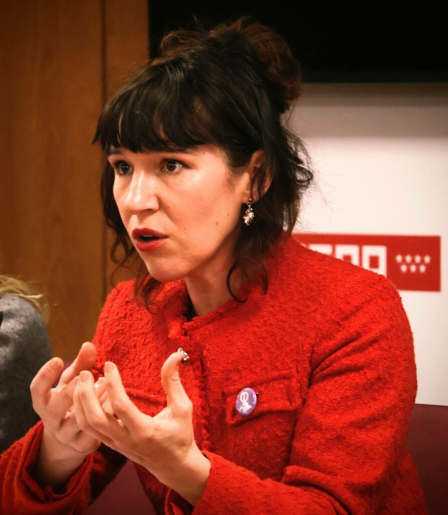 Martha Peciña, candidate LFI, soutenue par les Écologistes, 5e circonscription des Français établis hors de France.