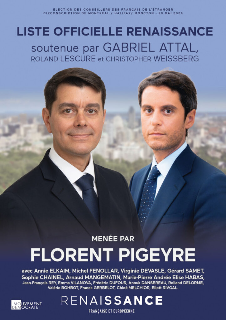 Florent PIGEYRE t&ecirc;te de liste &laquo; Liste officielle Renaissance &raquo;