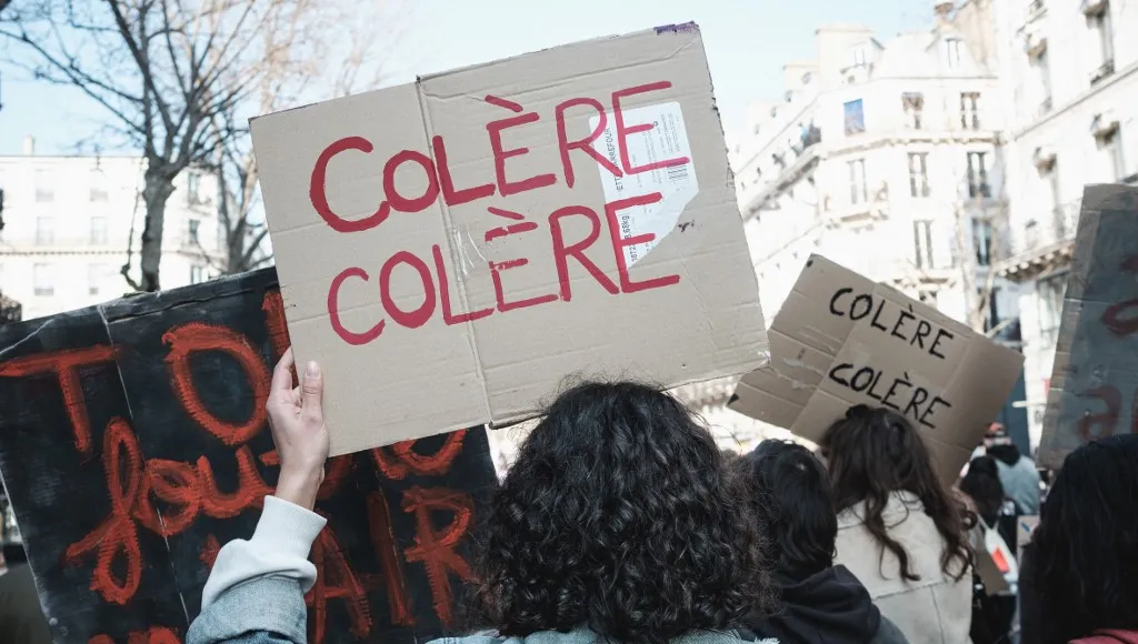 La France en colère