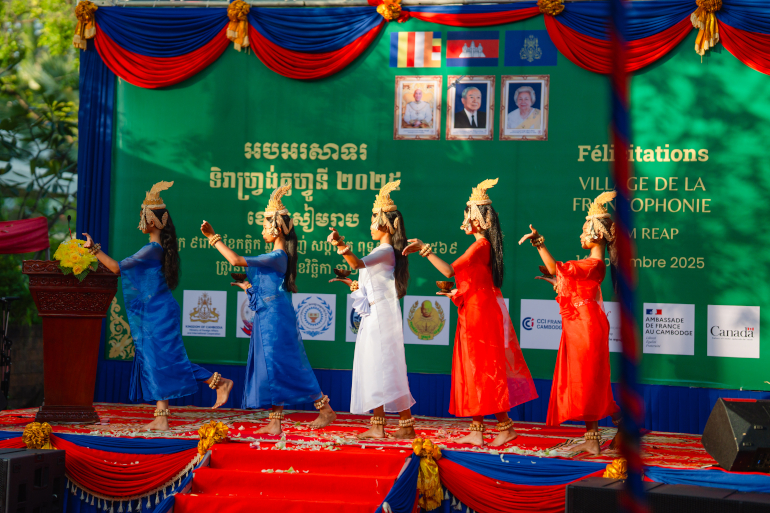 Événement sur la Francophonie à Sim Reap organisé par la CCI France Cambodge