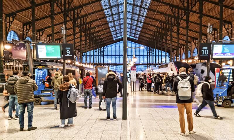 Gare SNCF à Paris © SNCF