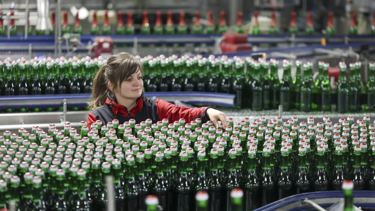 Usine embouteillage