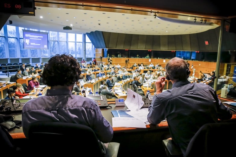 Interprètes du Parlement européen - ©European Union 2017