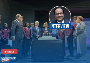 Londres : François Hollande fête les 10 ans du Lycée Winston Churchill