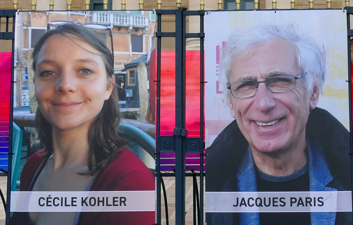 Cécile Kohler et son compagnon Jacques Paris sont détenus en Iran depuis le 7 mai 2022