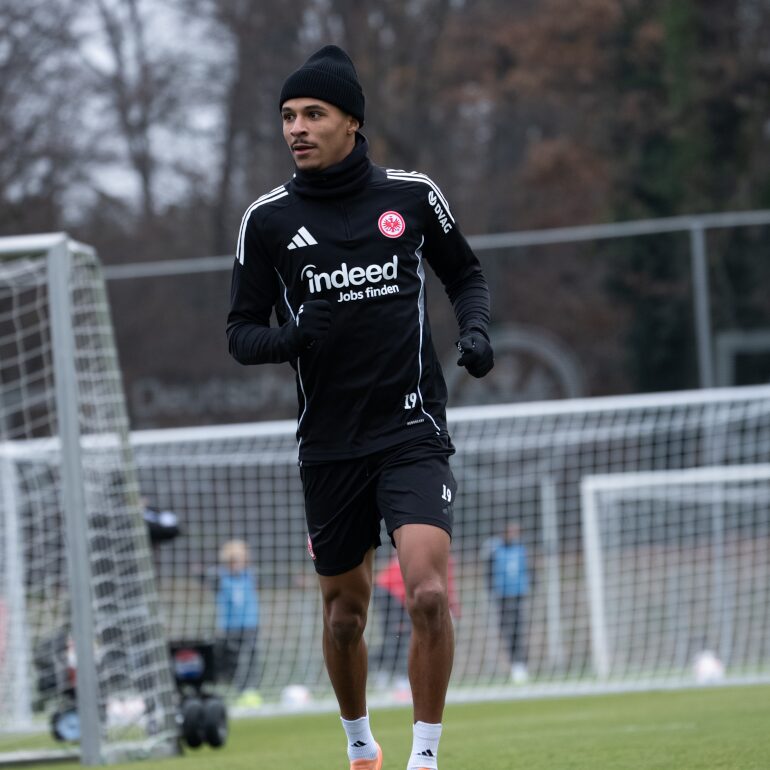 Jean-Matt&eacute;o Bahoya, milieu offensif de l&rsquo;Eintracht Francfort