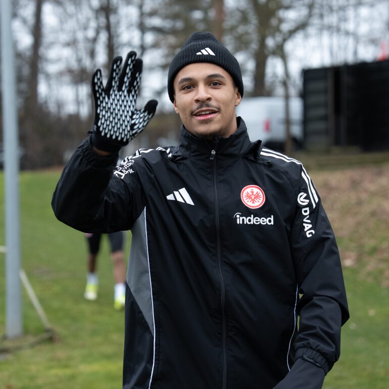 Jean-Matt&eacute;o Bahoya, milieu offensif de l&rsquo;Eintracht Francfort