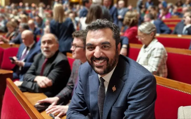 Karim Ben Cheikh à l'Assemblée Nationale
