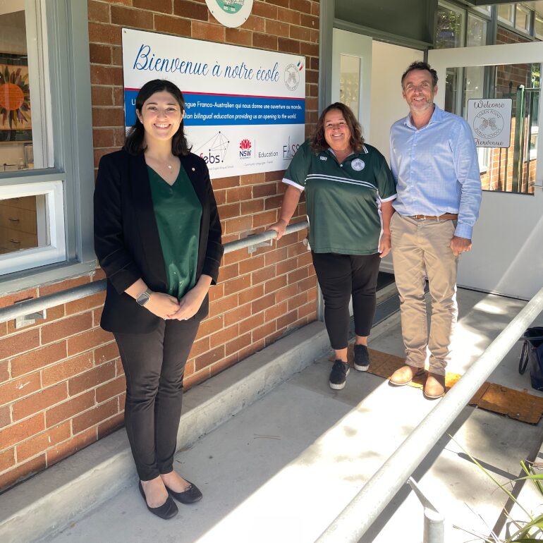 Visite de l&rsquo;&eacute;cole Taren Point Public School et rencontre avec les &eacute;l&egrave;ves du programme bilingue, Sud de Sydney - 2 d&eacute;cembre 2025