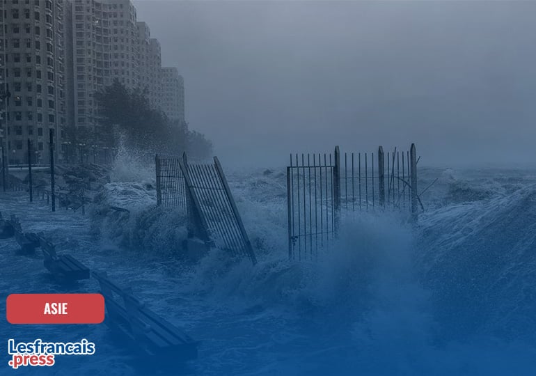Les Français d’Hong Kong affrontent le super typhon Ragasa