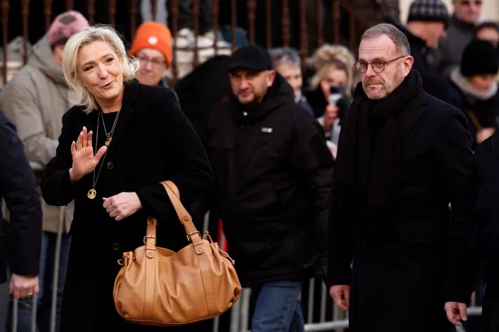 Marine Le Pen et Steve Briois