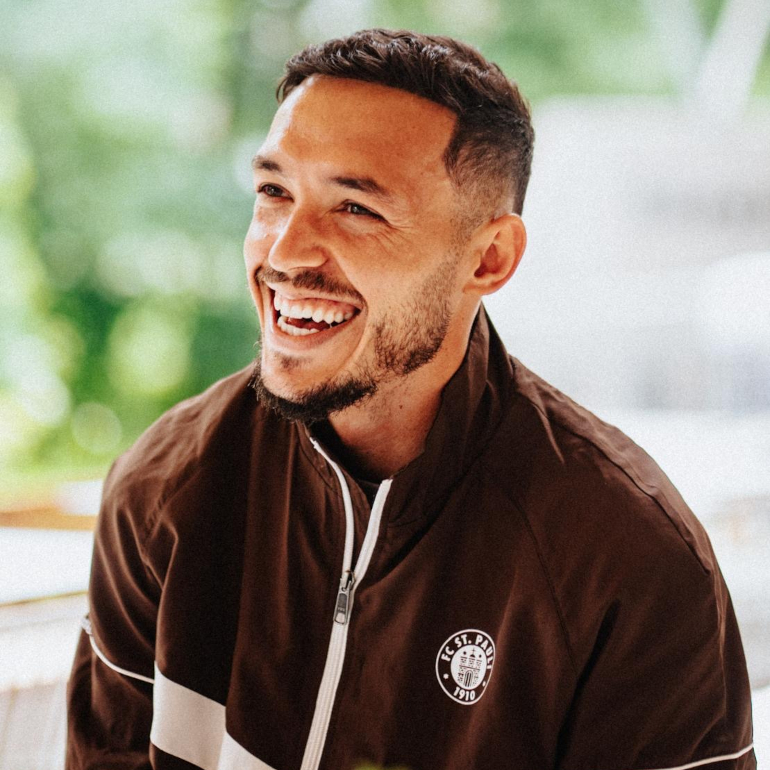 Mathias Pereira Lage joueur Franco Portugais du FC St Pauli