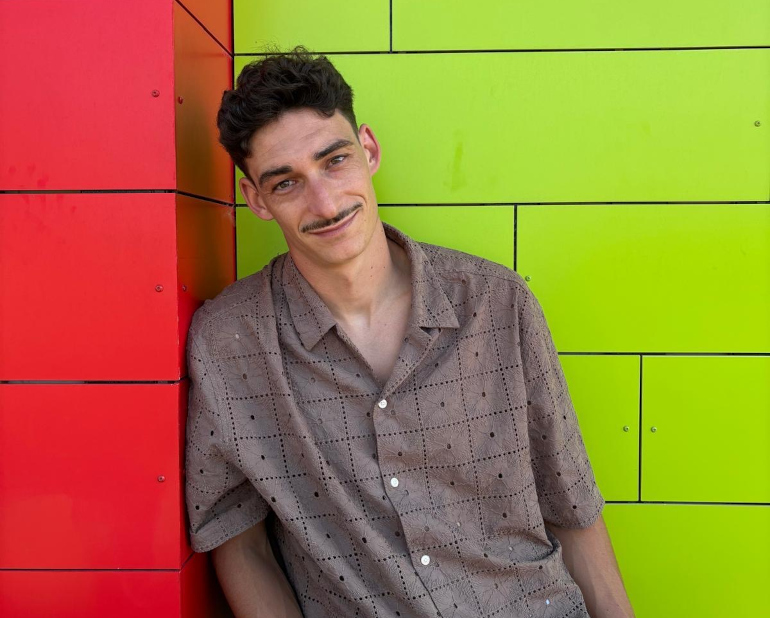 Maxime Soulas, joueur fran&ccedil;ais qui &eacute;volue au Danemark, invit&eacute; du FC Expat