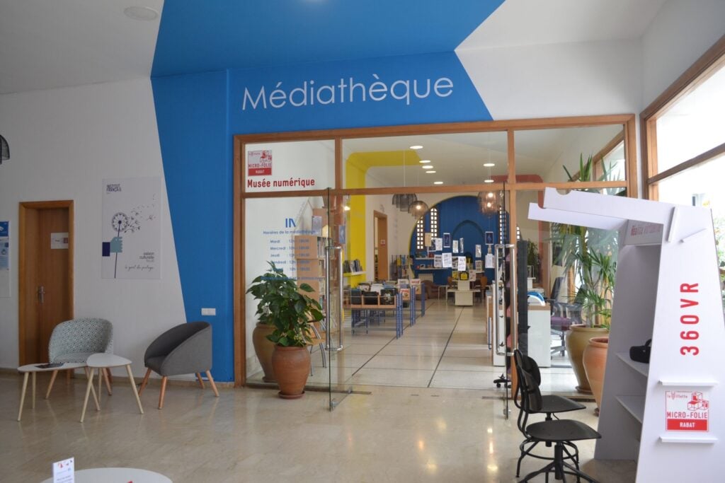 Médiathèque institut de Rabat