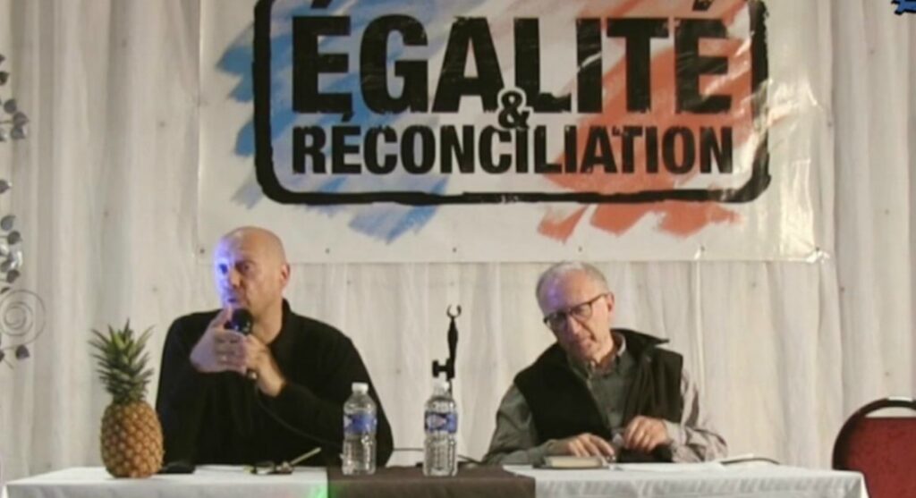 Meetinf de &Eacute;galit&eacute; & R&eacute;conciliation en 2018 &copy;AFP