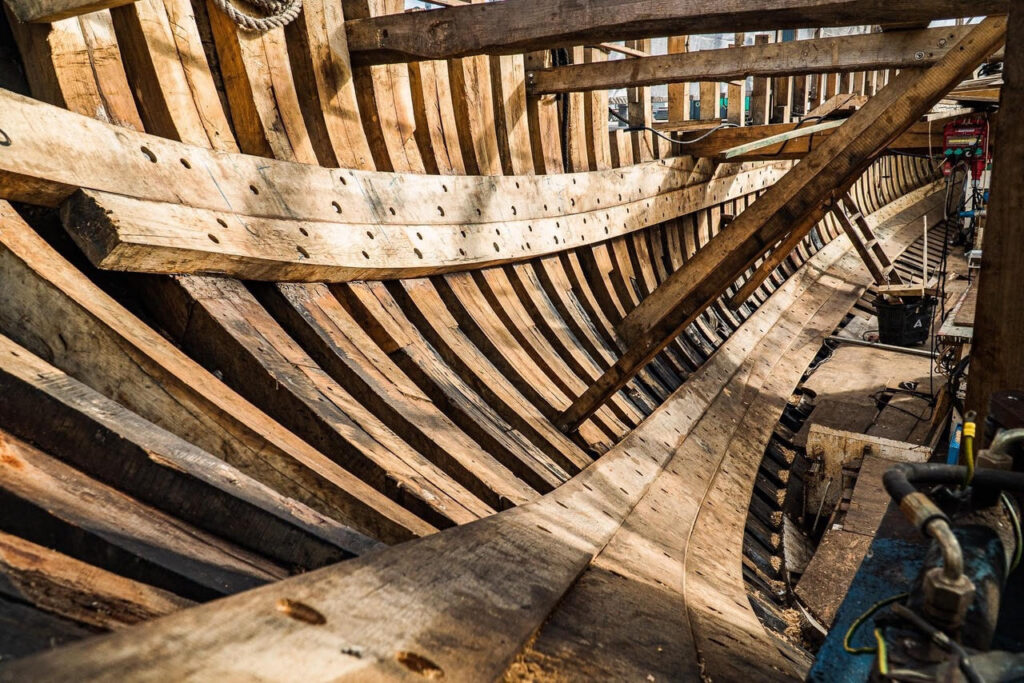 La modernisation de l'Hawila, un bateau qui date de 1935