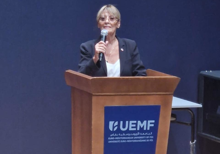Myriam Geneviève Benkerroum Devidet, Presidente de l'UFE Fès et Conseillère des Français de l Etranger de la 2eme circonscription du Maroc