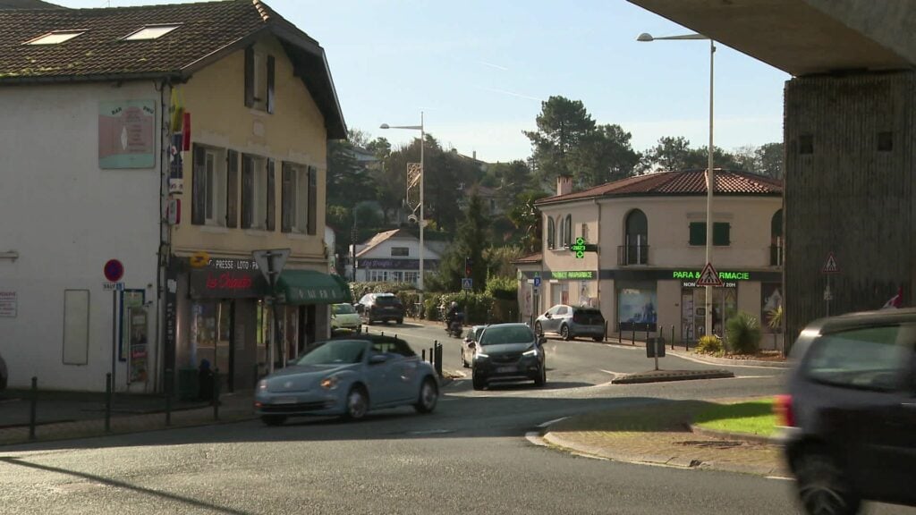 Le quartier de la Négresse à Biaritz 