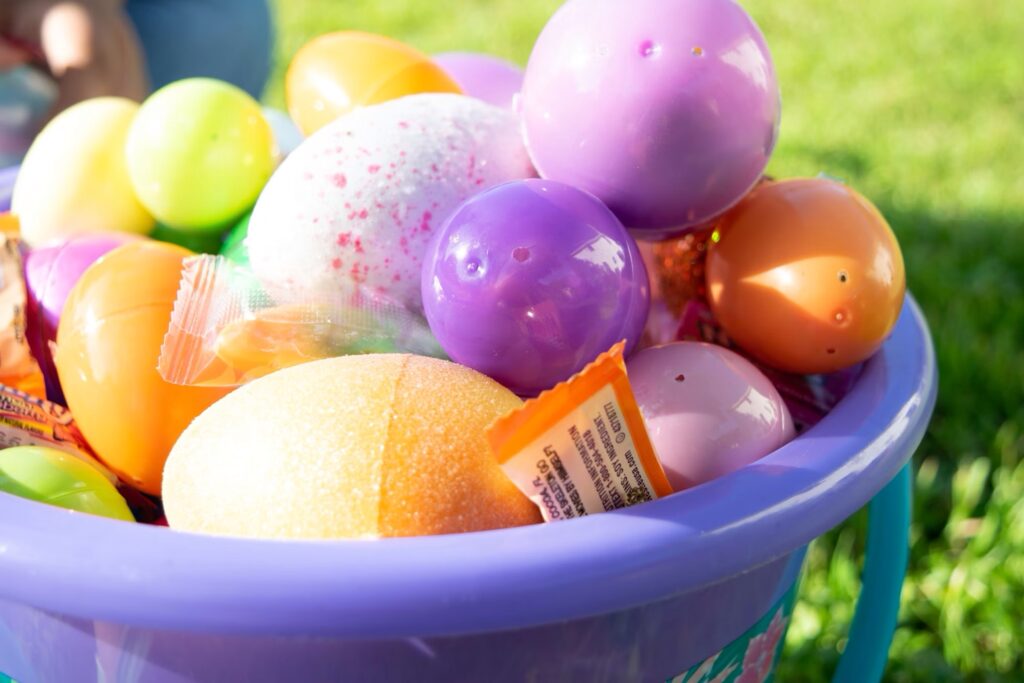 Les fameux oeufs en plastiques am&eacute;ricains