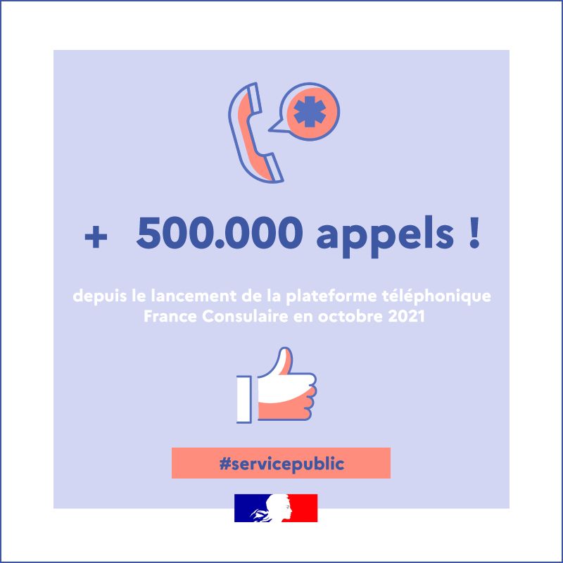 Plus de 500 000 appels depuis la création de SFC