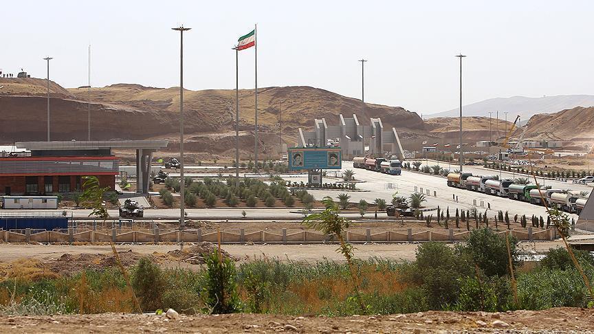 Le point de passage de « Haji Omran » à la frontière avec l'Iran en 2024 ©AFP