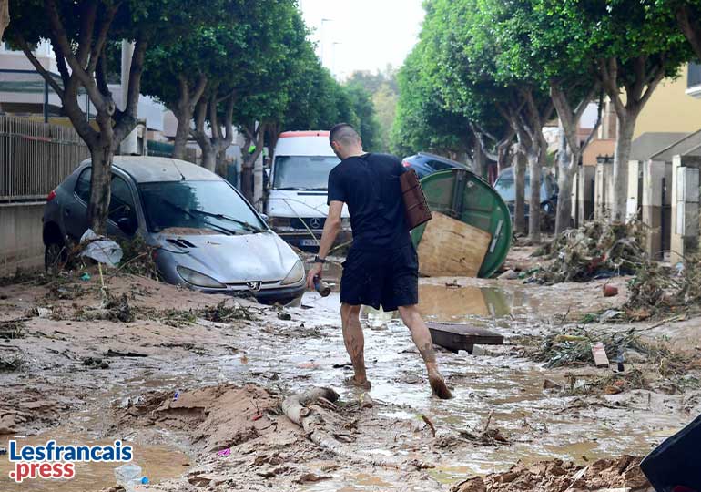 Inondations à Valence : les témoignages de Français