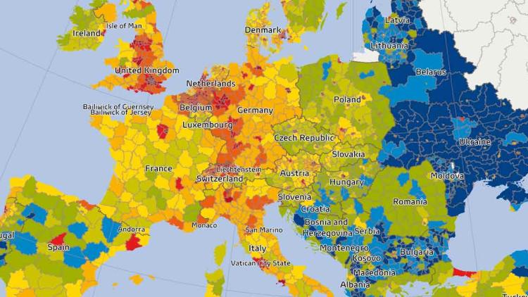 Carte d'illustration &copy;touteleurope.eu