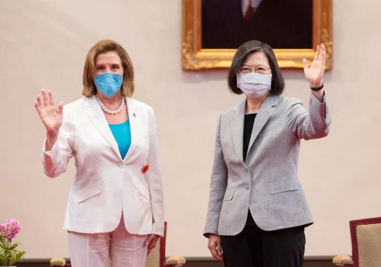 Taïwan : Nancy Pelosi venue "en paix"