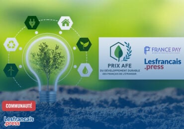 Remise du Prix du Développement Durable AFE des Français de l'Étranger le 15 octobre