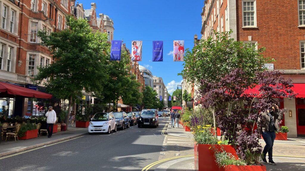 Le quartier des Français à Londres
