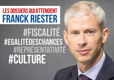 Les dossiers urgents de Franck Riester !