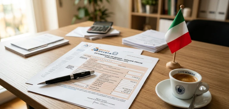 Retraite Italie, Flat tax fiscalité