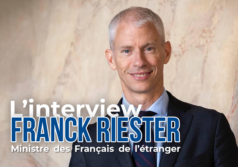 Franck Riester, le nouveau ministre des Français de l'étranger : fiscalité, culture, éducation, etc.