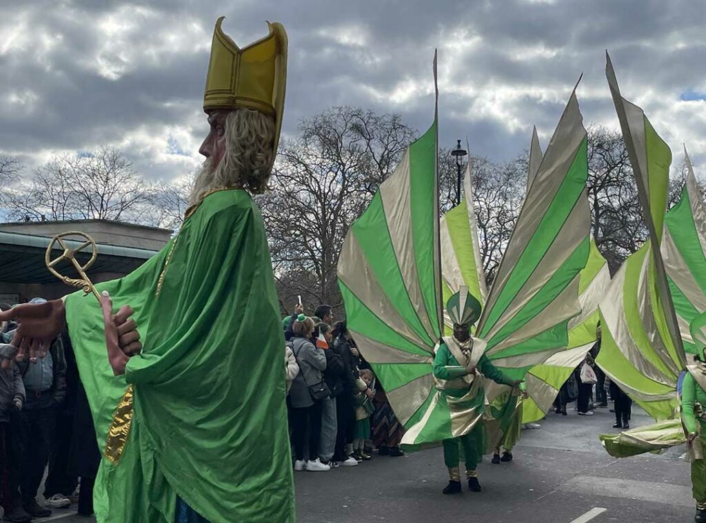 Défilé de la Saint Patrick.