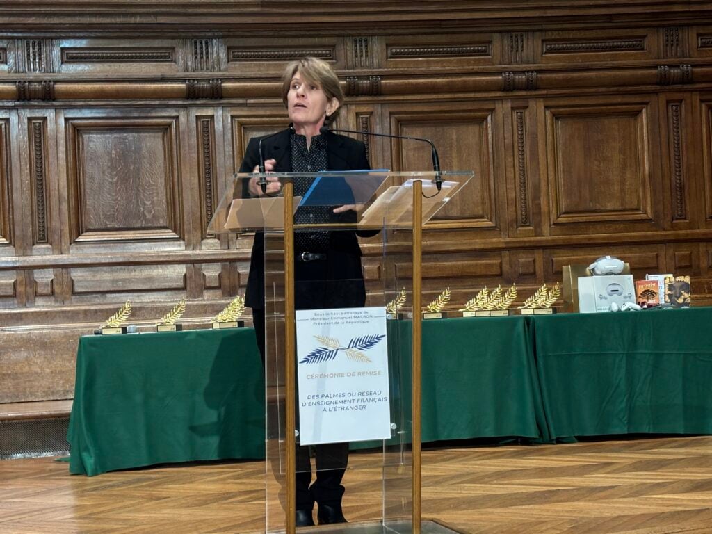 Samantha Cazebonne sénatrice_ organisatrice des Palmes EFE