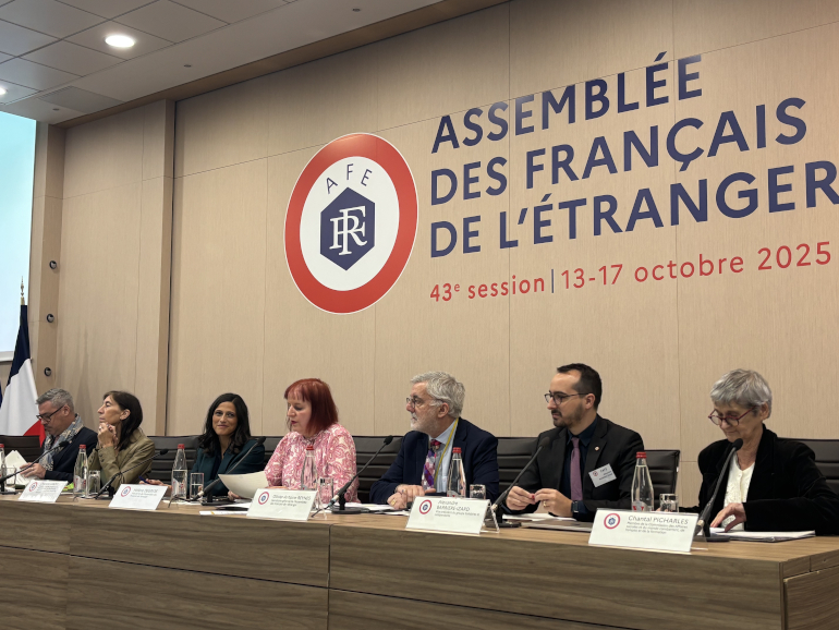 Session pl&eacute;ni&egrave;re de l'Assembl&eacute;e des Fran&ccedil;ais de l'&eacute;tranger en octobre 2025