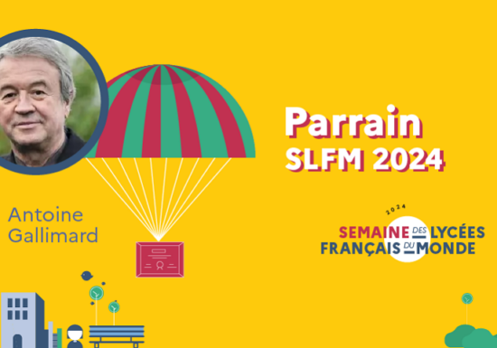 Antoine Gallimard, parrain de la SLFM 2024