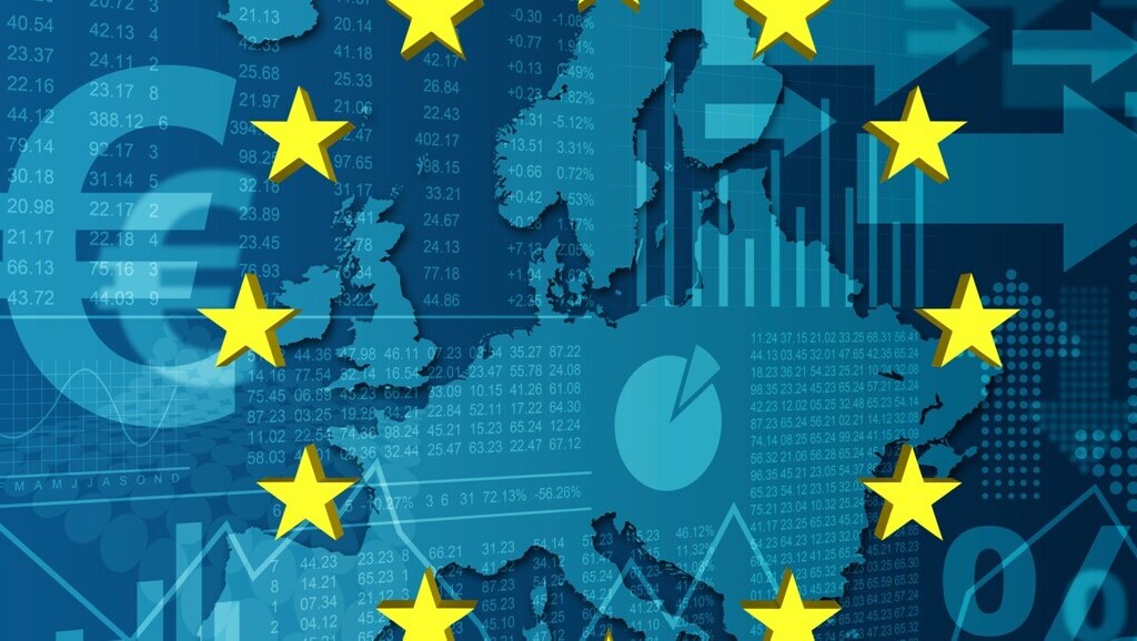 Zone euro, un recul du PIB 