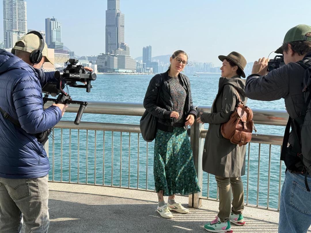 Photo de tournage d'Echappées Belles