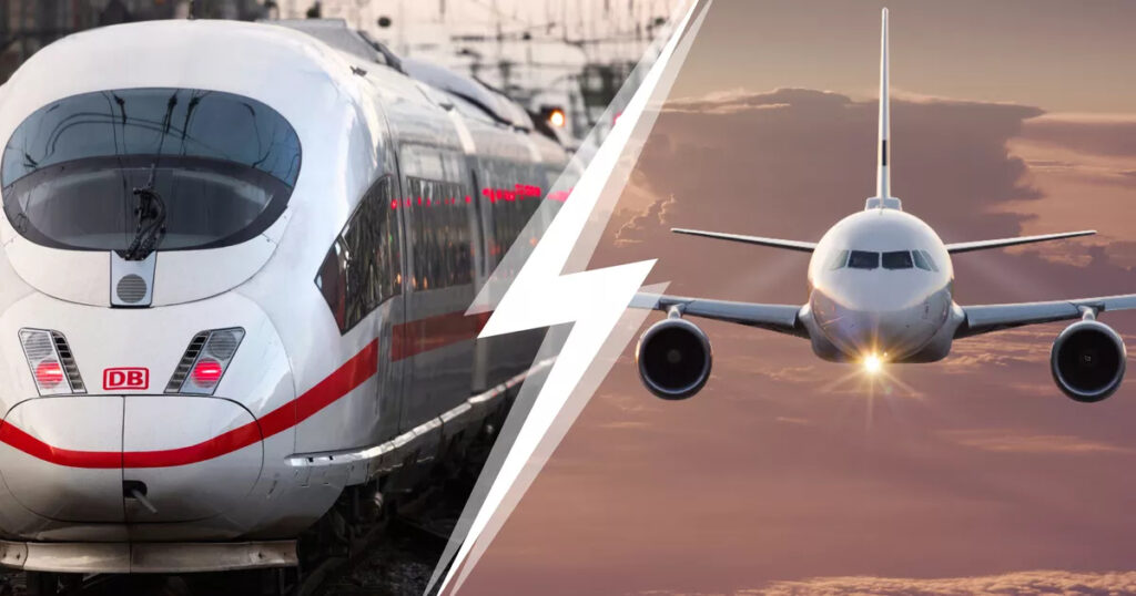 Train et Avion