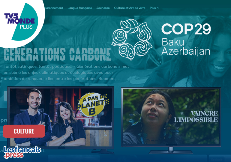 Cap sur la COP29 avec TV5MONDEplus