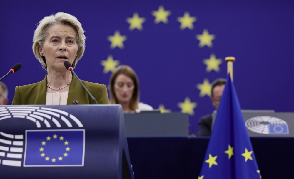 Ursula von der Leyen, présidente de la Commission européenne