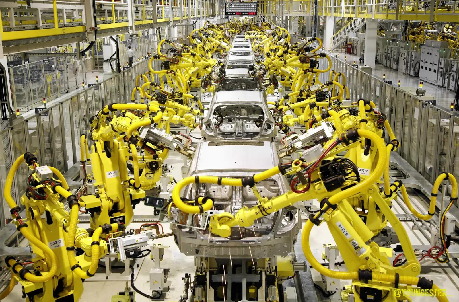 Usine en Allemagne robotisée ©AFP