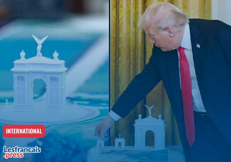 À Washington, le projet d’Arc de Triomphe de Donald Trump ravive une lecture française du pouvoir