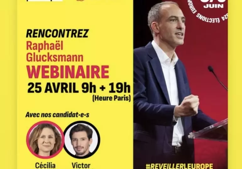 “Réveiller l’Europe” -  Raphaël Glucksmann s’adresse aux Français de l’étranger 