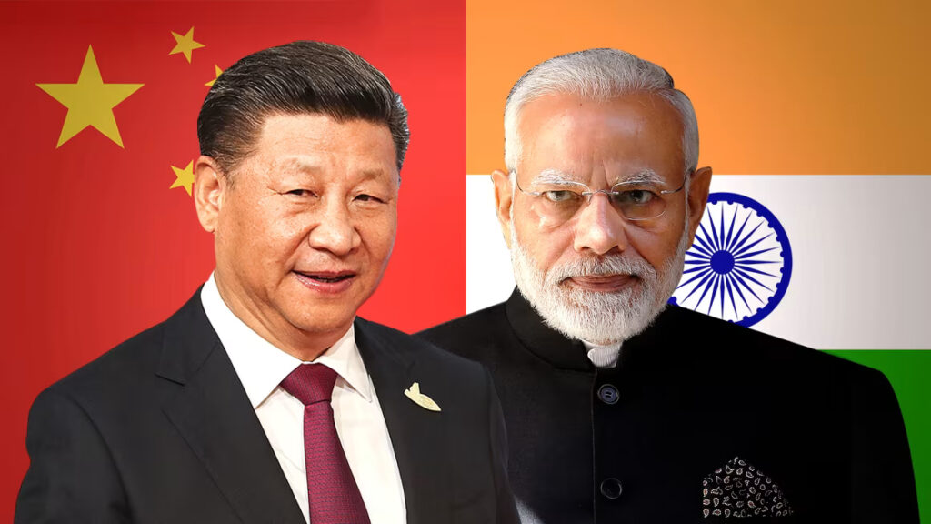 Le président chinois Xi Jinping et le premier ministre indien Narendra Modi